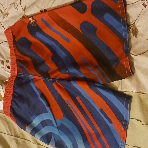 Boys Marvel Captain America Swim Trucks - Picture 4 of 4